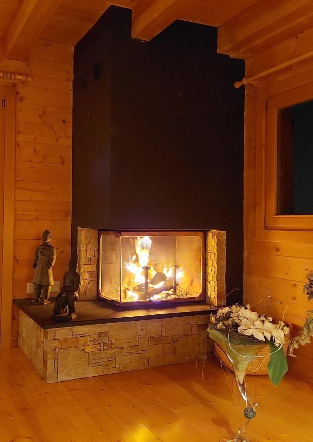 Chambre D'Hotes L'Ours Bleu Les Diablerets Exterior foto