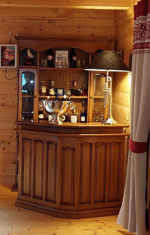 Chambre D'Hotes L'Ours Bleu Les Diablerets Exterior foto